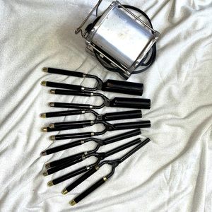 Set of Vintage Marcel Curling Irons & Stove